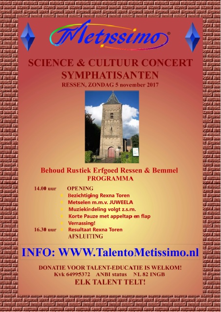 FlyerScience&CultuurMetselConcert