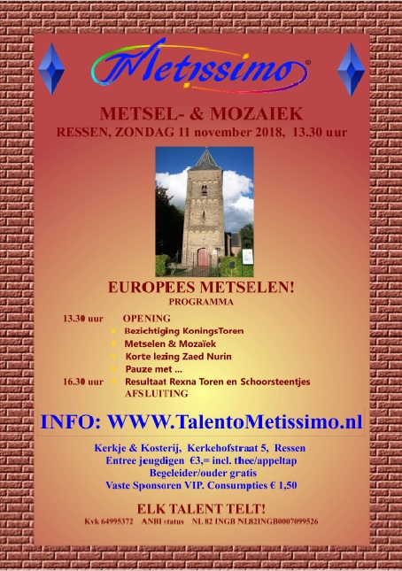 FlyerScience&CultuurMetselMozaiek2018